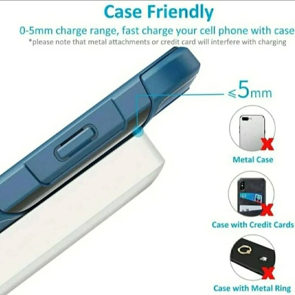 Wireless Cell Phone Fast Charging Charger Stand & Holder - Picture 4 of 6